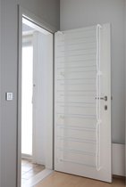 Practo-Home-Schoenenrek-over-deur-36-paar-wit