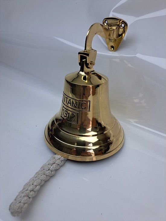 Messing scheepsbel JAV4P1750 uniek model TITANIC - deurbel ...