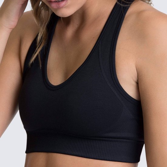 Gym Revolution - Soutien-gorge de sport - Soutien-gorge de Sport femme - Haut de sport femme - Haut de Soutien-gorge de sport de sport femme - Haut de sport femme - Vêtements de sport femme - Zwart taille L