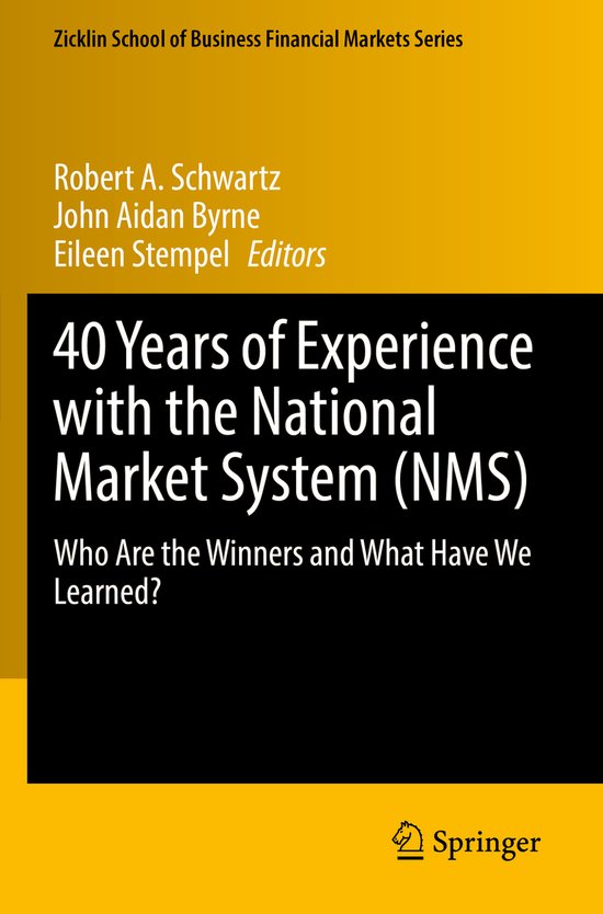 Zicklin School of Business Financial Markets Series- 40 Year ... - cover