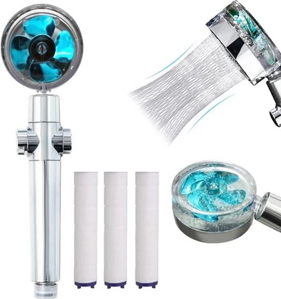 Douchekop met filter Verhoogde Waterdruk 360 Graden Roterend en