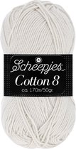 Scheepjes Cotton 8 50g - 700 Grijs