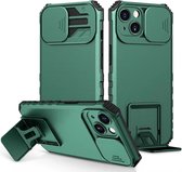 Geschikt voor Apple Iphone 13 Case - Groen – Case – Hoes – Bescherming Telefoon – Smartphone Case – Cadeau voor man /vrouw/ vaderdag