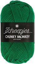 Scheepjes Chunky Monkey 100g - 1116 Juniper - Groen