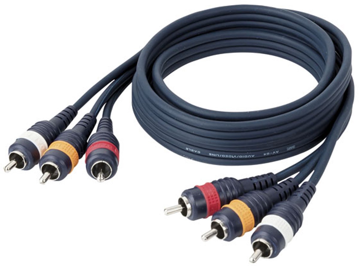 DAP FL47 - 2x RCA + 1x Digital Cable 1,5 meter