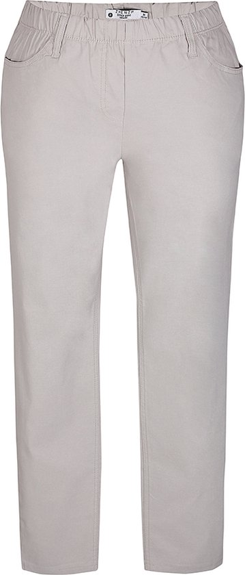 Pantalon Zhenzi twist fit beige taille XL 54/56