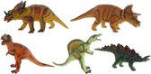 Dinosaurus DKD Home Decor Zacht (6 pcs)