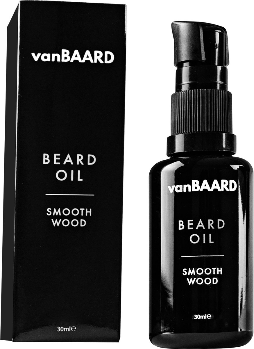 vanBAARD Beard Oil SmoothWood - Baardolie - Mannelijke geur - Korte & Lange Baard - Baardverzorging - 30ml