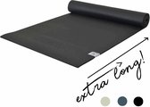 Extra Lange Yogamat | Sticky | 200 cm | lang 6 mm dik | Zwart