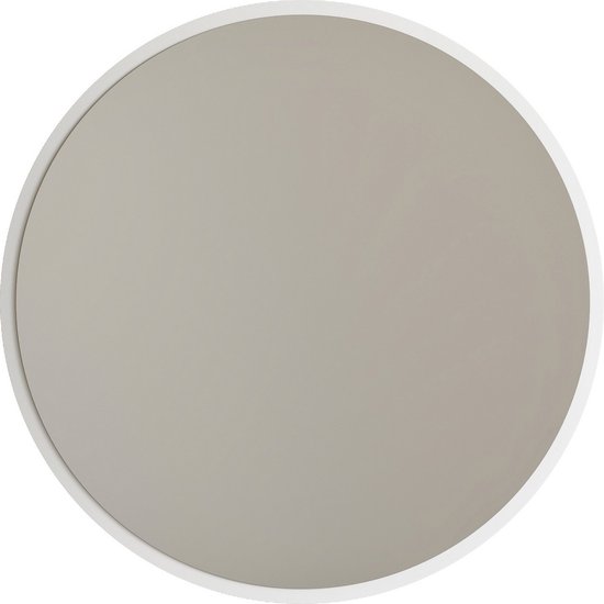 Spiegel - Stijlvolle Witte MDF - 60x2,2cm - Perfect voor Elk Interieur