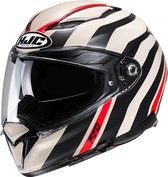 Hjc F70 Galla Beige Red Mc9Sf Full Face Helmets S - Maat S - Helm