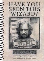 Harry Potter Wanted Sirius Black Cahier Spiral A5