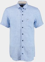 Portofino Casual hemd lange mouw Blauw PF48 21814/01