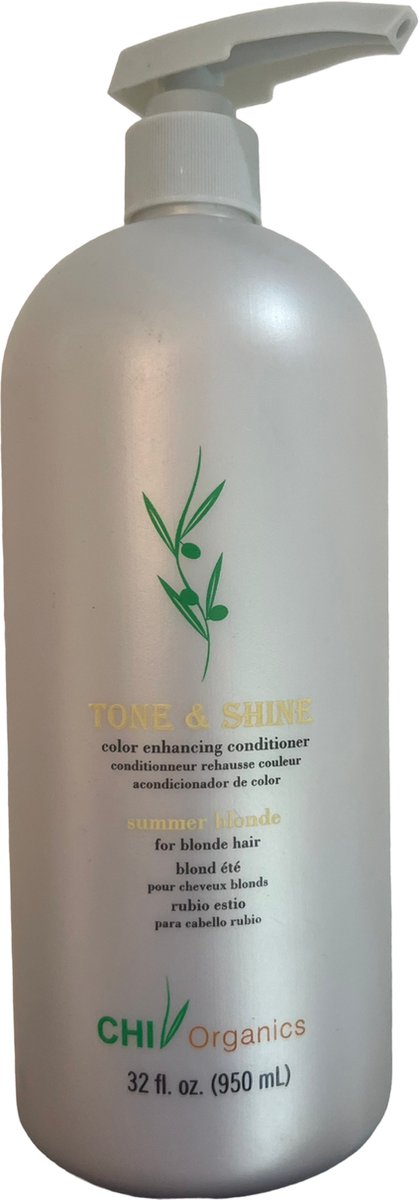 CHI Organics 950 ml TONE & SHINE Color Enhancing Summer Blonde Conditioner