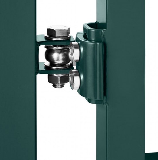 Poort compleet enkel groen 100x100 kopen bij