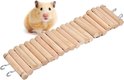 Hamster Ladder hangbrug houten natuurlijke levende Ladder Hamster trap hangbrug Ladder brug voor Hamster knaagdier