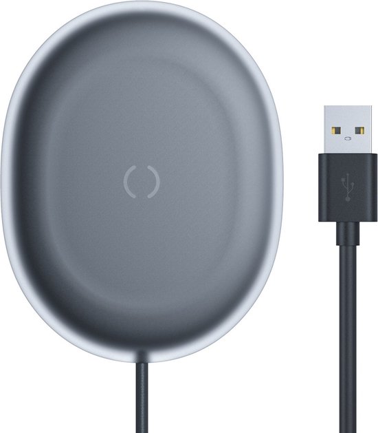 Chargeur sans fil Baseus Apple - Chargeur sans fil - Chargeur Qi - iPhone - Xiaomi - Huawei - Samsung - Zwart - WXGD-01