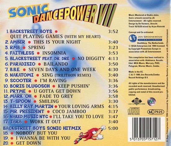 Sonic Dance Power 7, various artists | Muziek | bol