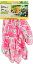 Tuinhandschoenen Dames Roze - Maat 8 - Tuinhandschoenen voor Volwassenen met leuke opdruk