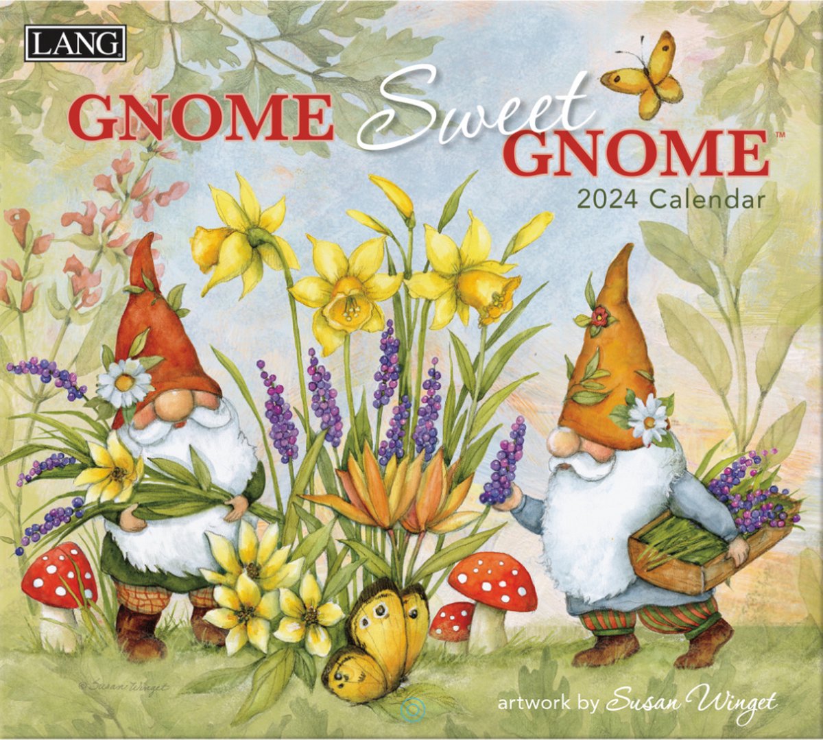 Gnome Sweet Gnome Kalender 2024 LANG