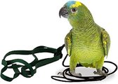 Aviator vogeltuigje small - papegaaien tuigje - parkieten tuigje - tuigje papegaai Small - harnas papegaai - vogel harnas