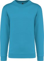 Sweater 'Crew Neck Sweatshirt' Kariban Collectie Basic+ XL - Hawaii Blue
