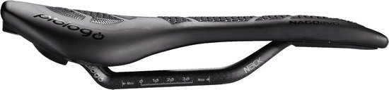 Selle Prologo Nago Evo X8 Nack - Carbone, Blanc, Homme, Neuve Sous Emballage