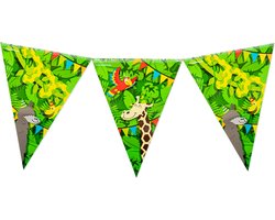 Party Flags foil - Jungle cartoon