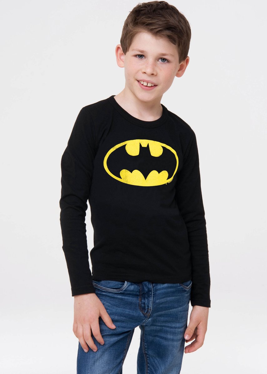 Logoshirt Langarmshirt Batman Logo