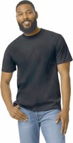 Heren-T-shirt Softstyle™ Midweight met korte mouwen Pitch Black - 4XL