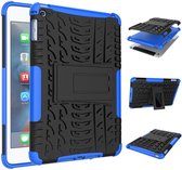 Robuust Hybride Back Cover Blauwe Hoes Geschikt voor Apple iPad Mini 5/Mini 4