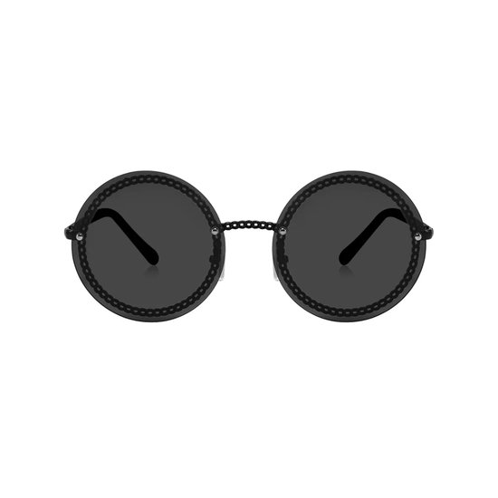 Ronde zonnebril zwart - festivalbril / hippie bril / technobril / rave bril / butterfly glasses / retro zonnebril / dames / heren / unisex / zonnebrillen / carnaval bril / accessoires / feest bril / gekke bril / verkleed bril