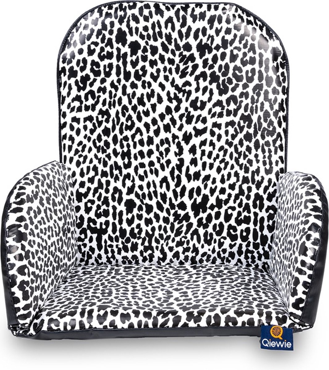 Qiewie Kinderzitje Leopard / Panter (Geschikt voor alle Babboe modellen)