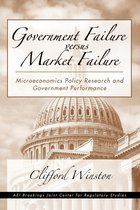 Government Failure Versus Market Failure