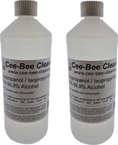 Cee-Bee Isopropanol | Isopropyl | IPA 99.9% Alcohol | 2000 ml | 2 liter
