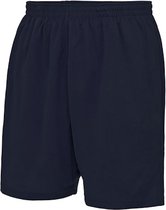Unisex korte broek 'Cool Short' met elastiek Navy - L