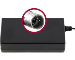 Haneride - Elektrische fietsoplader - 42V - 2A - 4-pins XLR