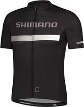 Shimano Logo Jersey Met Korte Mouwen Zwart M Man