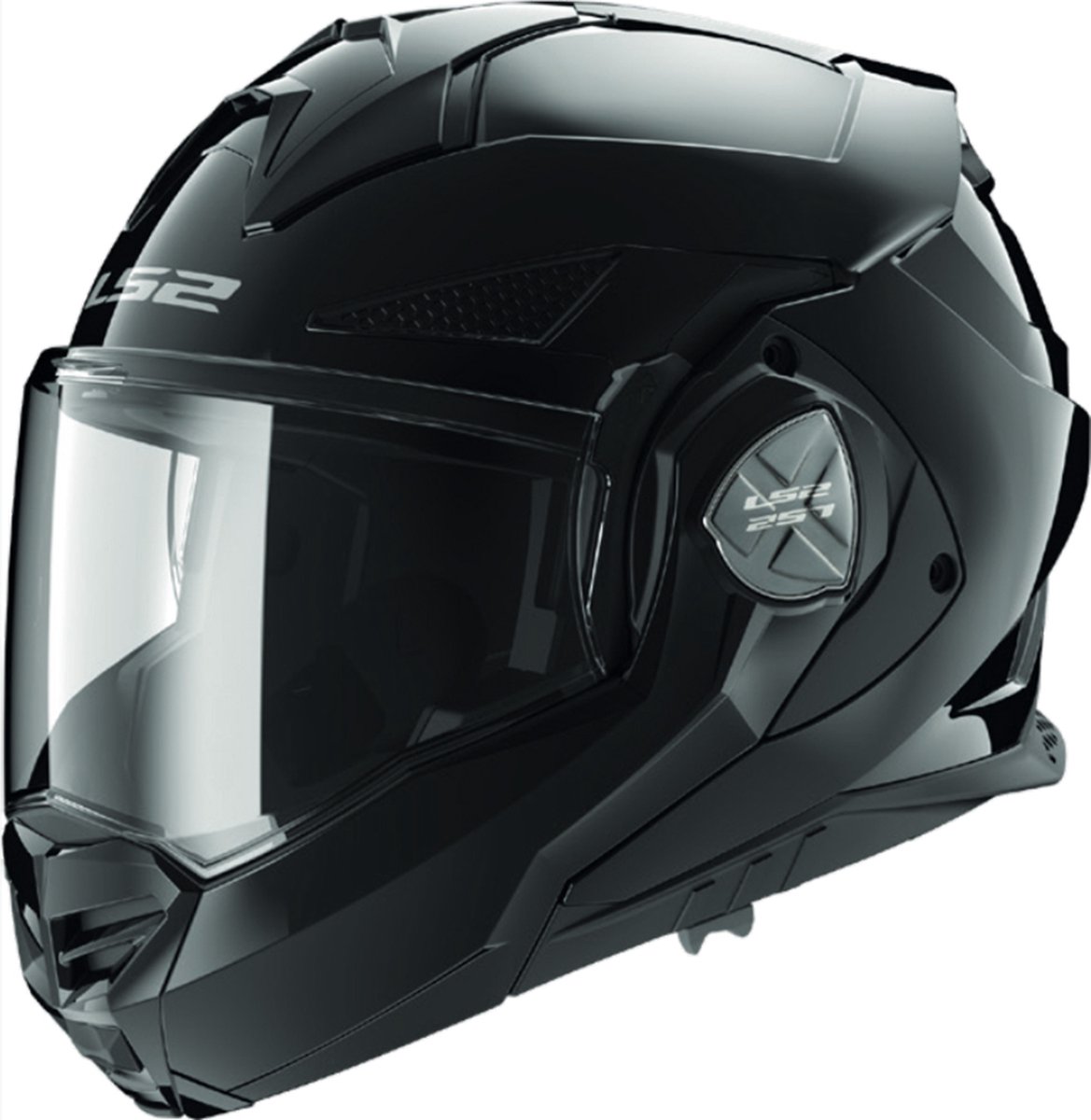 LS2 Helm Advant X Solid FF901 zwart maat XL
