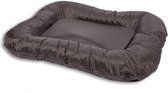 Lobbes ligkussen nylon zwart 65x55x5 cm