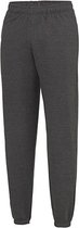 College Cuffed Joggingsbroek met elastische taille Charcoal Heather - M