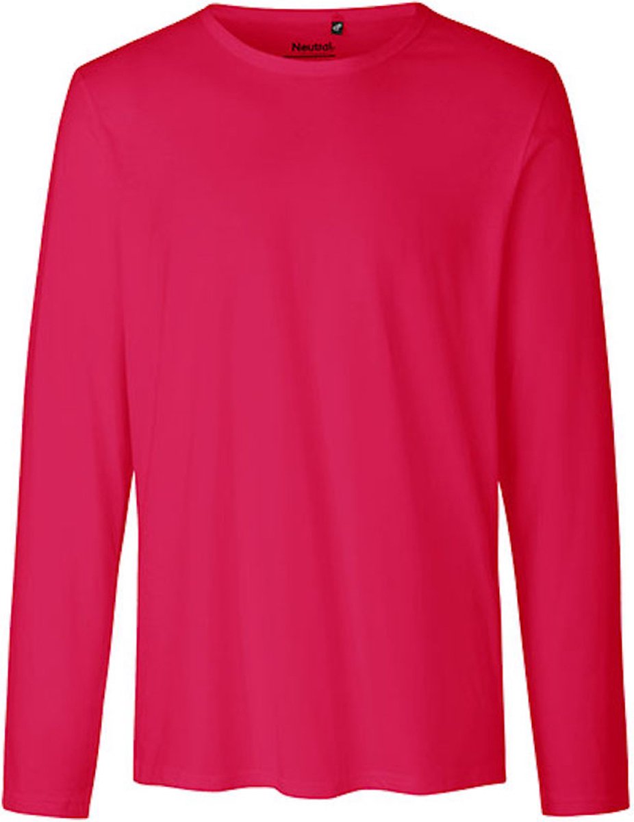 Neutral Men´s Long Sleeve T-Shirt NE61050 - Pink - L