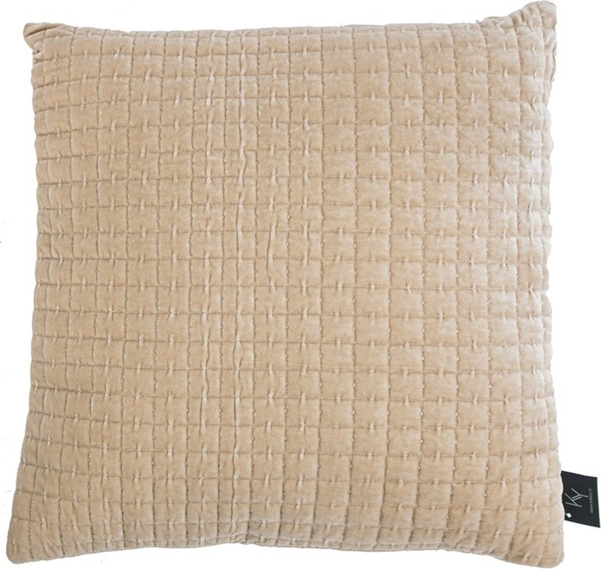 HomeBound by KY | Kussen velours lichtroze | 45x45cm | kussen velours