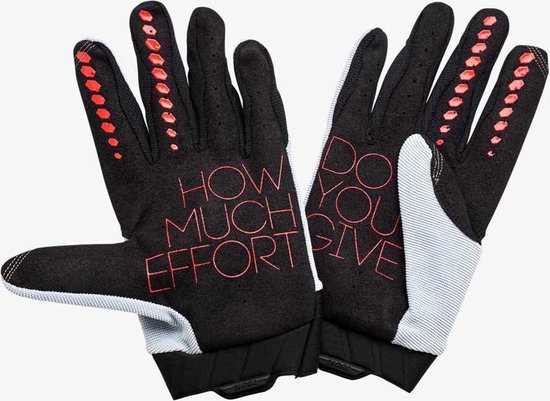 Glove Geomatic Rd 100% MTB Gloves Geomatic 22 - Grijs - S | bol
