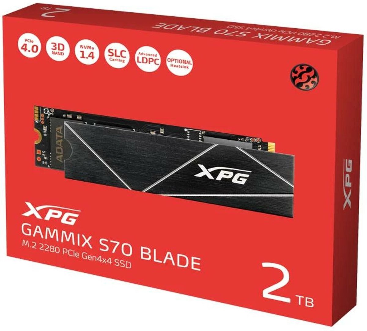 Hard Drive Adata GAMMIX S70 Blade M.2 SSD 2 TB SSD