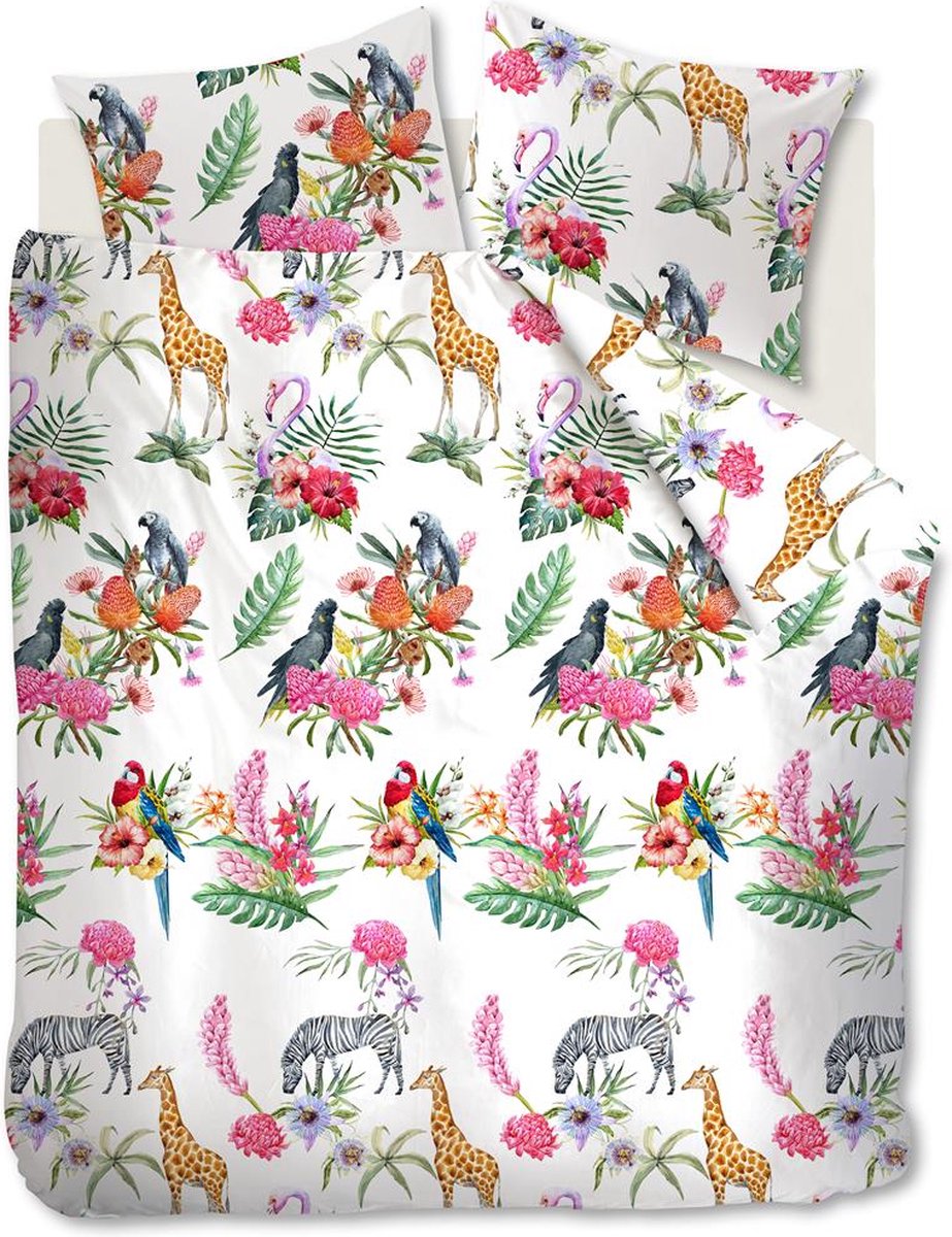 Ambiante Zaire dekbedovertrek - Lits-Jumeaux - 240x200/220 - Multi