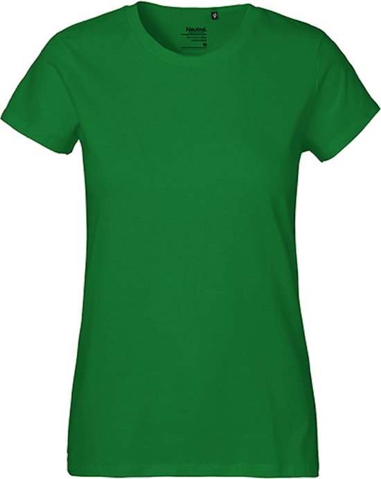 Ladies´ Classic T-Shirt met ronde hals Green - L
