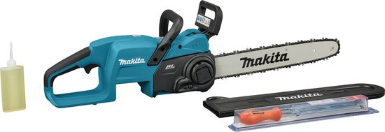 KIESBOHR Brushless chainsaw with improved chain lubrication, compatible with Makita 18 V battery (without battery and charger) (15.2 cm with oil level