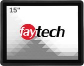 faytech FT15TMCAP touch screen-monitor 38,1 cm (15'') 1920 x 1200 Pixels Zwart