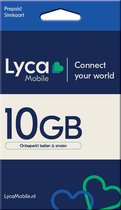 10GB Prepaid simkaart voor Mifi router | KPN netwerk | Nederland en Europa | Voor camper of vakantie